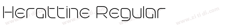 Herattine Regular字体转换